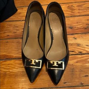 Tory Burch GiGi Pointy Toe Pump Calf Leather